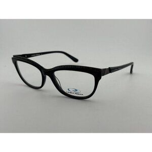 LINEA ROMA - CLASS 353 Black Textured C.1 51-16-135 Plastic Glasses Frames